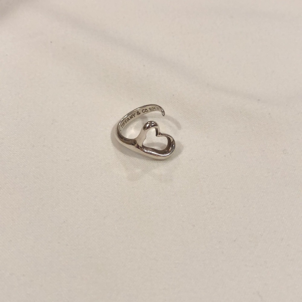 Tiffany open heart Elsa Peretti ring